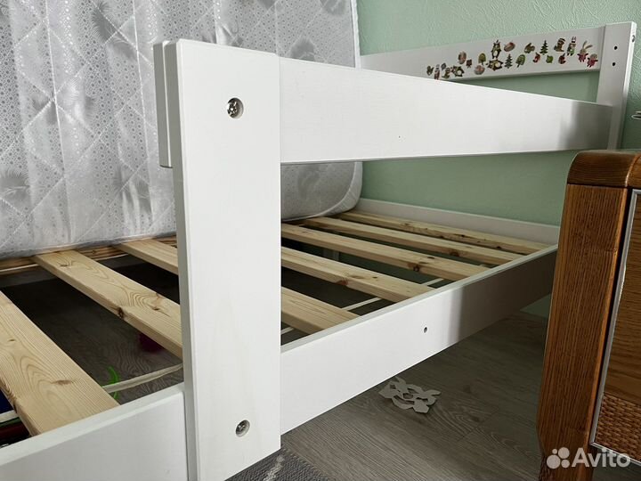 Детская кровать 160 на 80 с матрасом