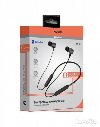 Беспроводные наушники Comfort BT-110 NBC-BH-42-93