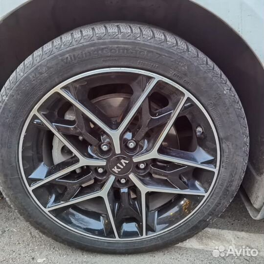 Комплект дисков С резиной R18, на киа опима