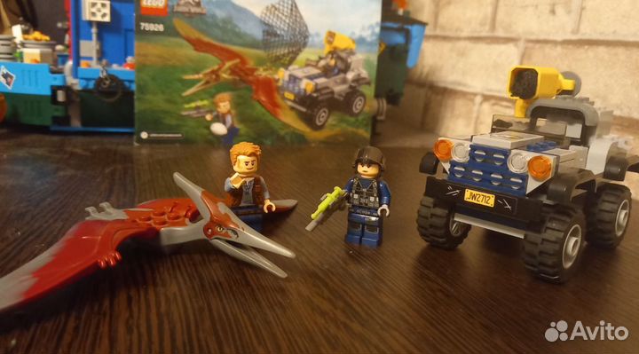 Lego наборы jurassic world