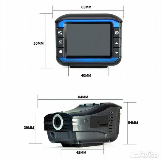Автомобильный видеорегистратор радар-детектор VG-3