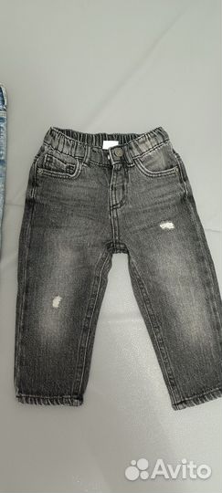 Джинсы zara детские 80-86