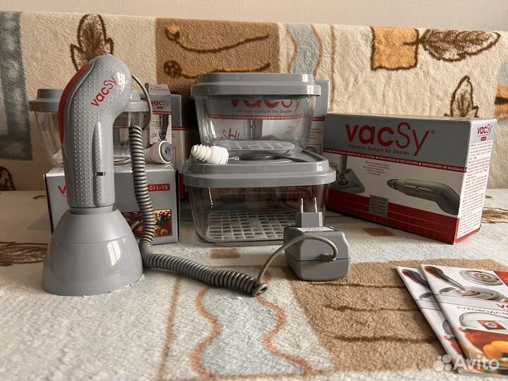 Vacsy vacuum system by zepter