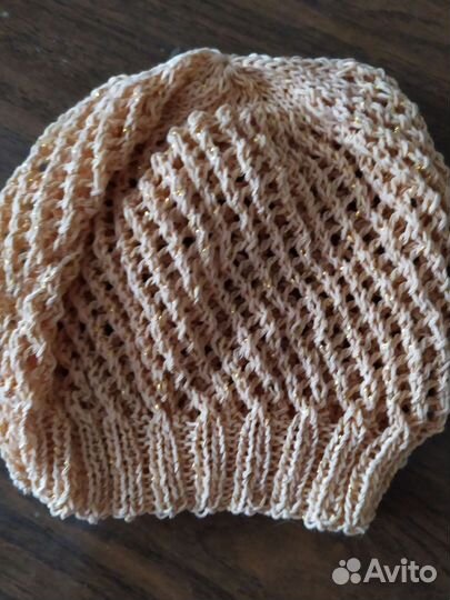 Вязаные летние шапочки