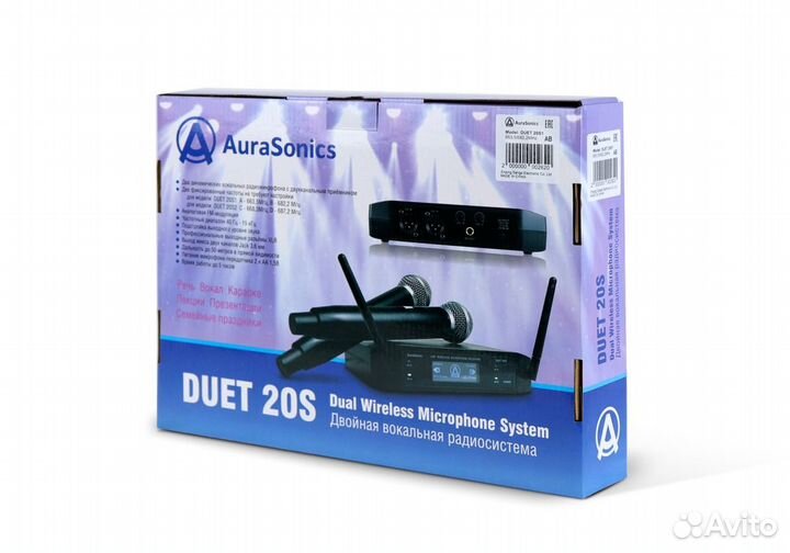 Радиосистема AuraSonics duet 20S2