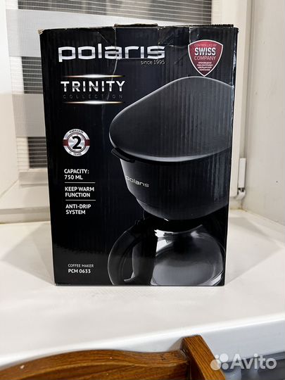 Кофеварка поларис 750мл