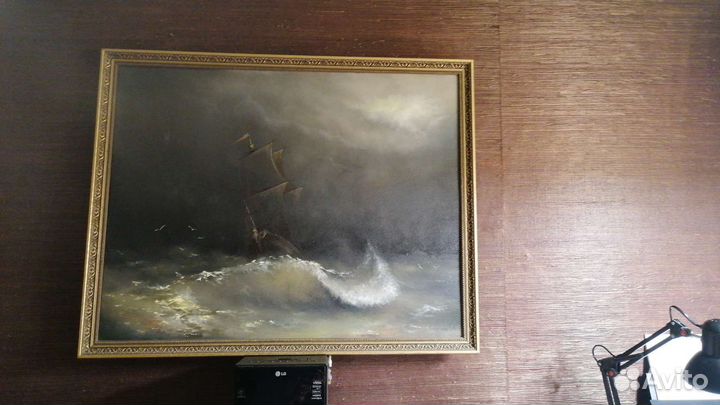 Картина маслом на холсте пейзаж большая