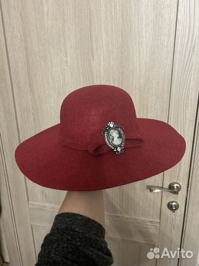 Шляпа фетровая женская 55 56