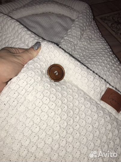 Конверт одеяло на выписку loom