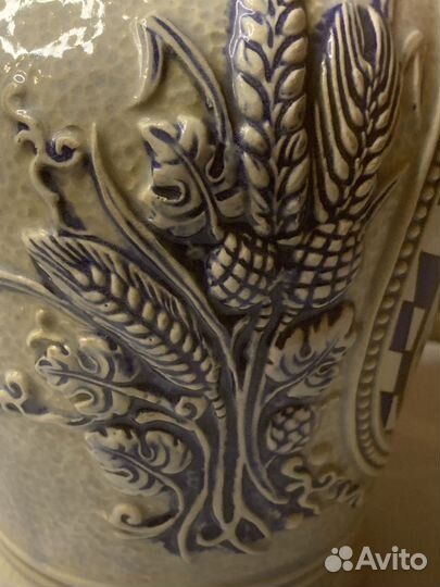 Большой Немецкий Пивной Кувшин с Пробкой