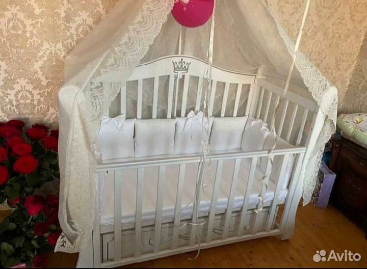 Детская кроватка новая для новорожденного