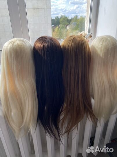 Голова манекен из натуральных волос