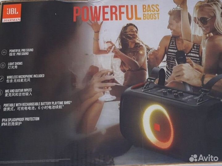 Колонка jbl partybox on-the-go