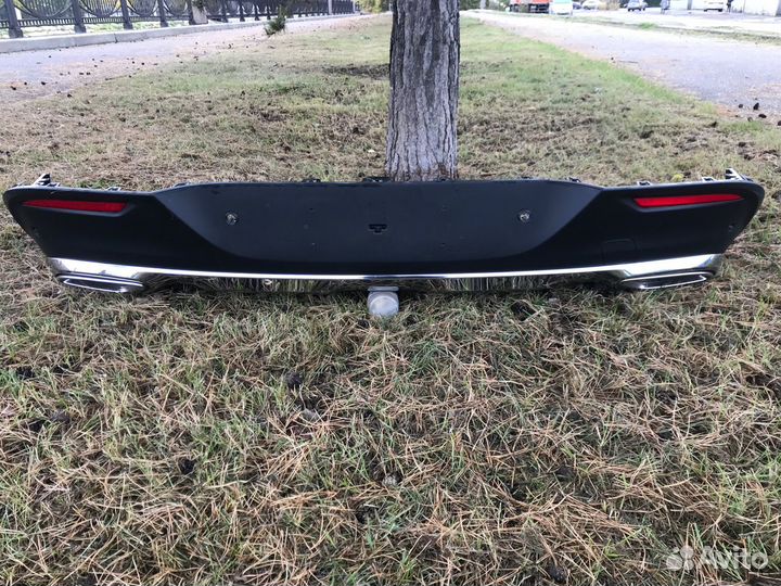 Накладка заднего бампера Mercedes-Benz GLE