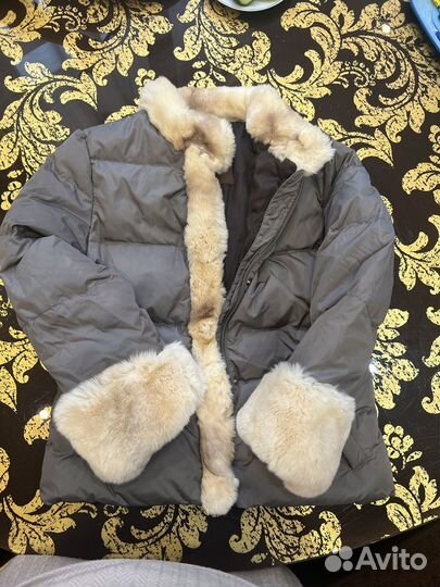 Пуховик moncler Оригинал детский 7-8 лет