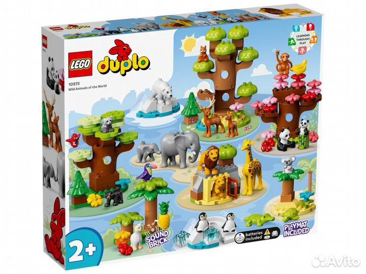 Lego duplo 10975 Дикие животные мира