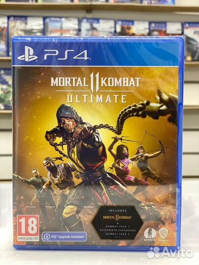 Диски на playstation 4 ps5 MK11 UFC Tekken 8 SF 6