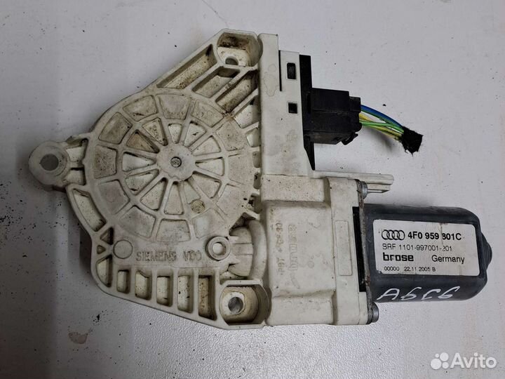 Моторчик зад., левого стеклоподъёмника а6с6