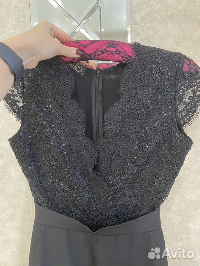 Комбинезон женский черный Золотой песок