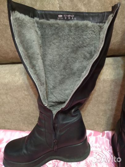 Сапоги женские зимние 38 39 размера