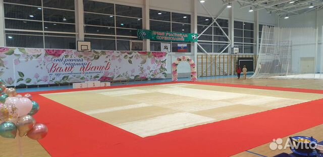 Ковер площадка для художественной гимнастики б,у