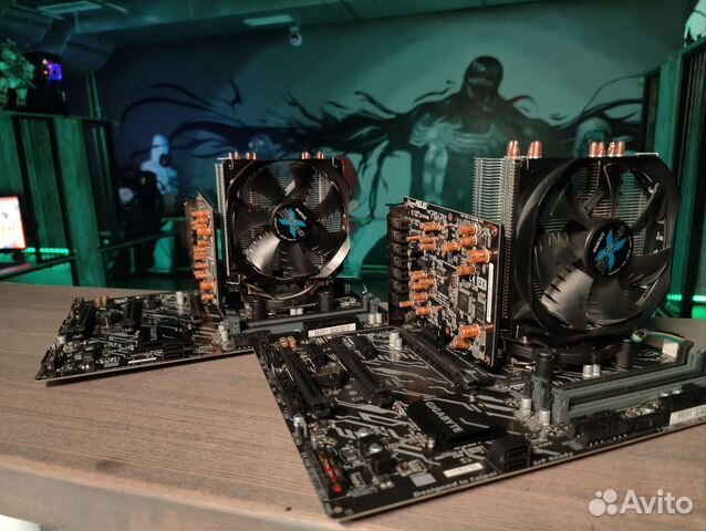 Intel core i5 + z370 gigabyte+ Win10pro+ охлад