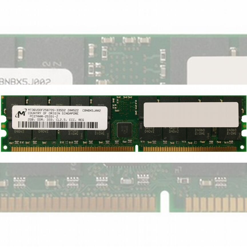 [MT36VDDF25672G-335D2] Оперативная Память Micron Mt36vddf25672g-335d2