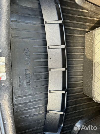 Диффузор на задний бампер priora