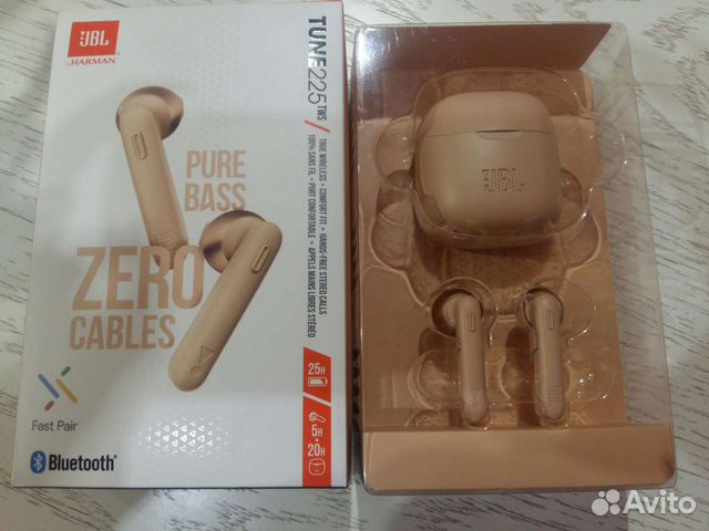 Беспроводные наушники jbl 225 новые