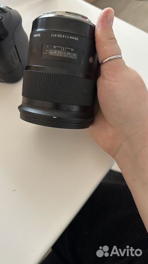 Объектив Sigma AF 50mm f/1.4 DG HSM Art Canon EF