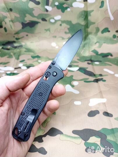 Нож складной Benchmade Bugout черный (9cr18mov)