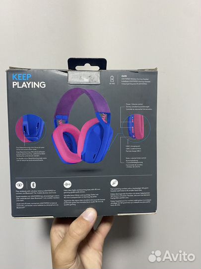 Беспроводные наушники logitech g435