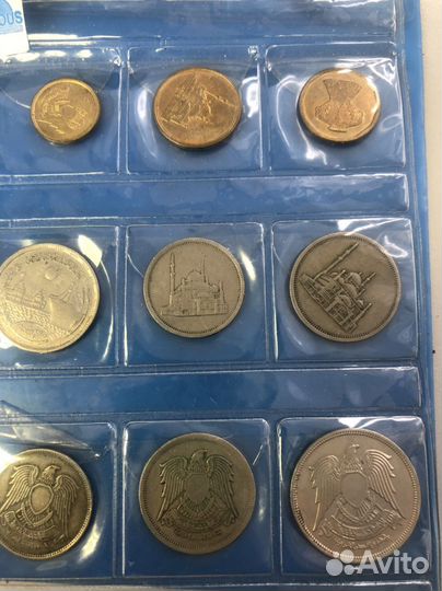 Набор монет Египет 30 штук
