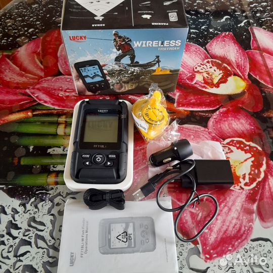 Эхолот lucky ff718li новый