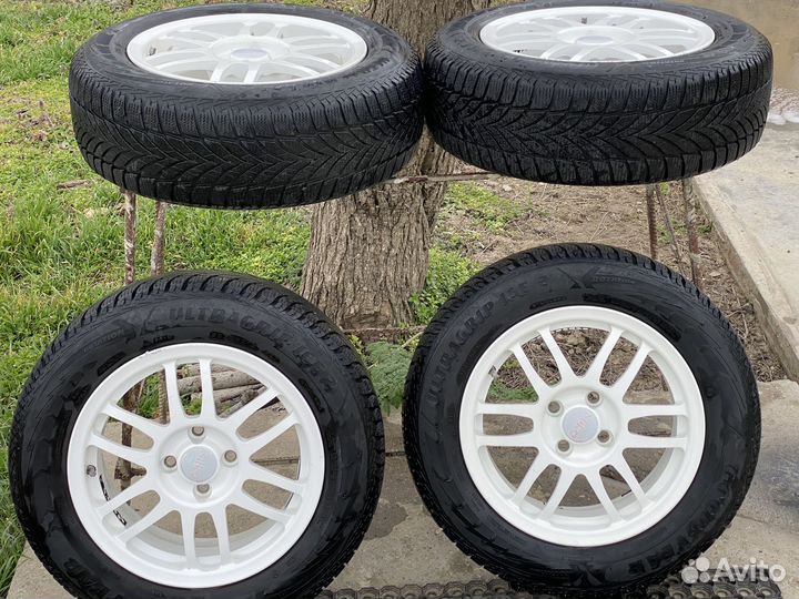 Колеса в сборе R15. Диски Slik L-189 шины Goodyear