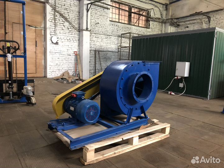 Вентилятор радиальный пылевой 7,5 кВт