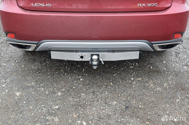 Фаркоп с накладкой нерж. lexus RX (кроме F-Sport)