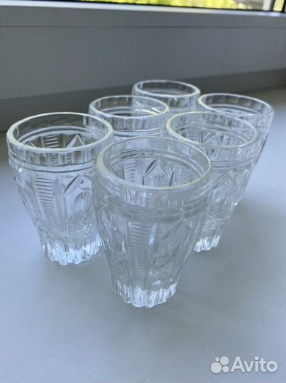 Стопки хрустальные СССР