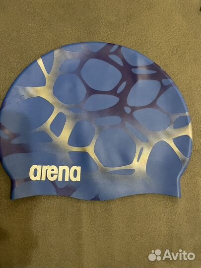 Шапочки для плавания arena, mad wave, tyr