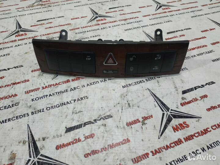 Блок кнопок торпедо w203 Mercedes рест