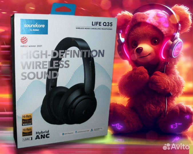 Наушники HiTune Max3/ Anker Soundcore Q35