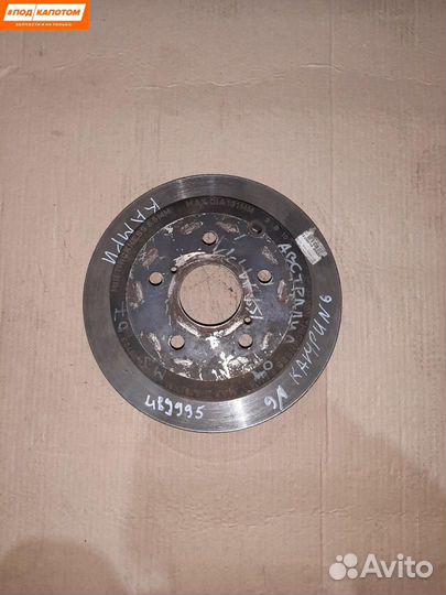 Диск тормозной задний Toyota Camry XV40