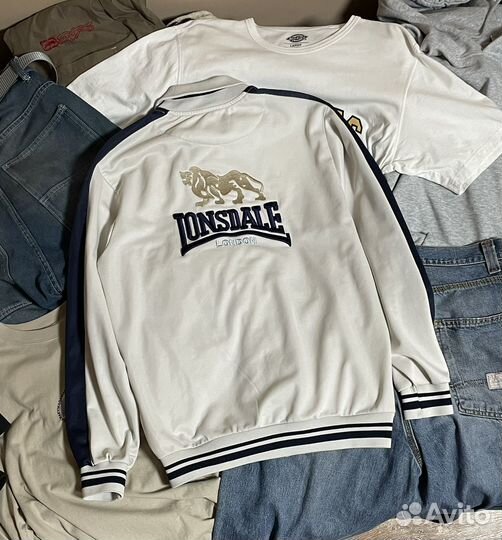 Олимпийка lonsdale big logo vintage