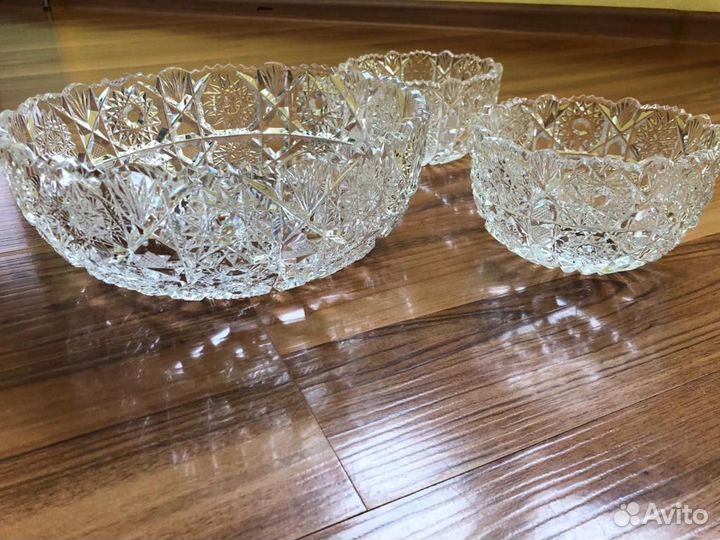 Хрустальный салатник