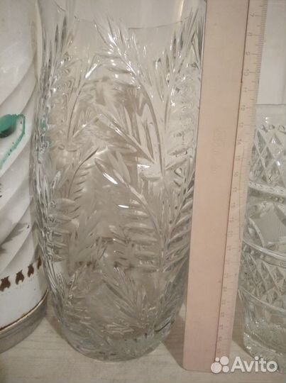 Ваза хрусталь