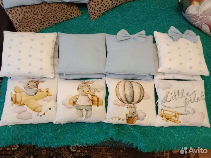 Комплект в детскую кроватку бортики