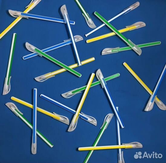 Ручки шариковые цвет синий (nusga)