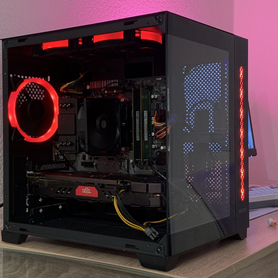 Игровой пк RX480 8gb Red devil + Ryzen 5 2600