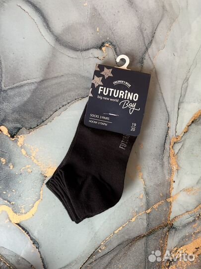 Носки для мальчиков 19-20, 3 пары