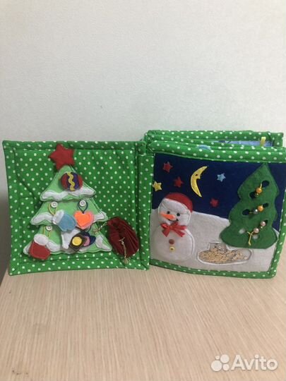 Развивающая книжка ручной работы,из 8стран